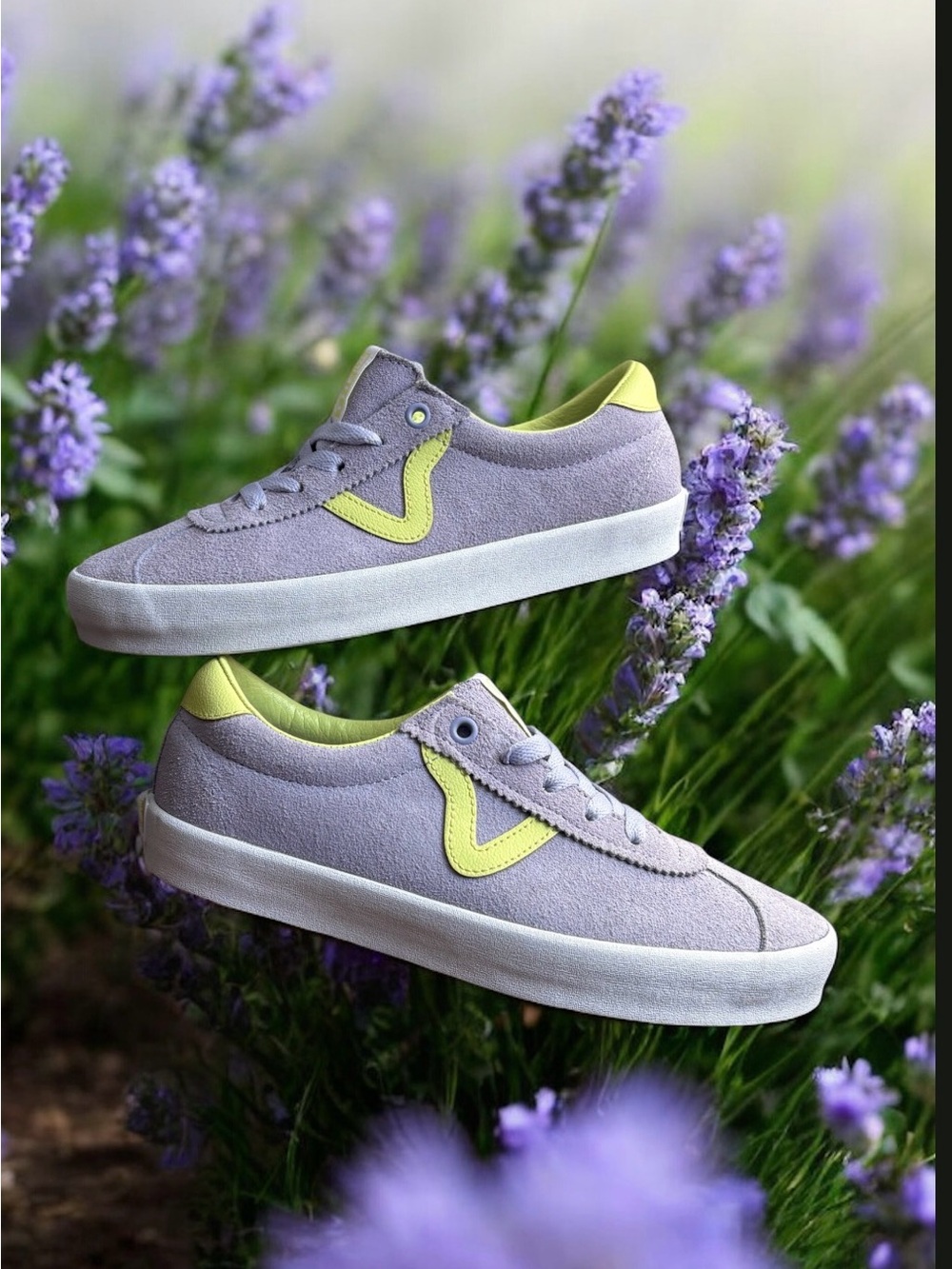 Vans Sport Low Lavender Yellow Women’s Size 7